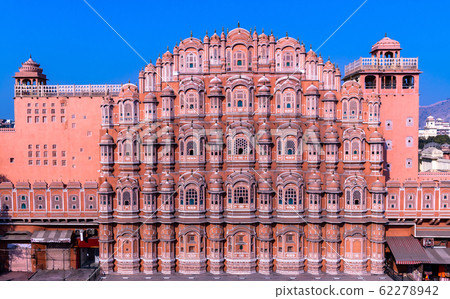 Hawa Mahal, Jaipur, Rajasthan, India, a five-tier 62278942