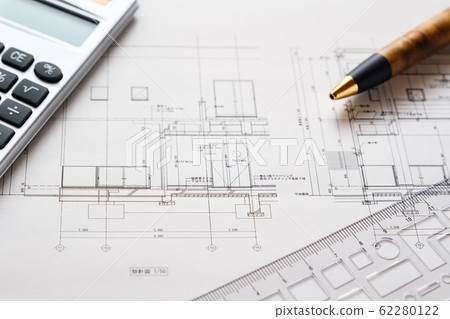 [圖片素材]設計圖建築製圖房屋設施 62280122