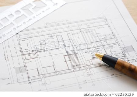 [Picture material] Design image Architectural drawing House Facility 62280129