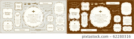 Wedding Design Template Vintage Antique Gorgeous Premium 62280316