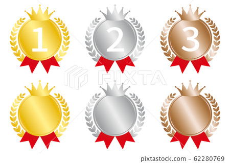 Ranking icon set Gold, silver and copper - Stock Illustration [62280769 ...