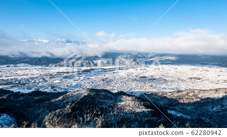 高k山展望台（冬季早晨）的風景 62280942