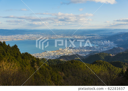 琵琶湖的視圖 62281637