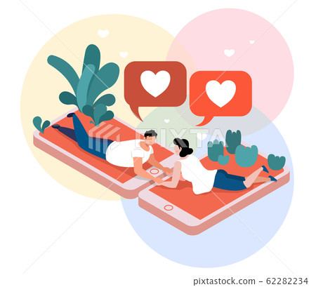 Virtual Love Isometric Composition. Virtual Love Isometric Composition. 62282234