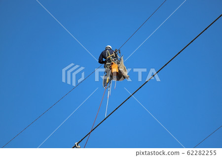 電力塔高空工作 電力塔高空工作 62282255