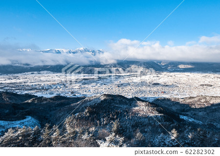 高k山展望台（冬季早晨）的風景 62282302
