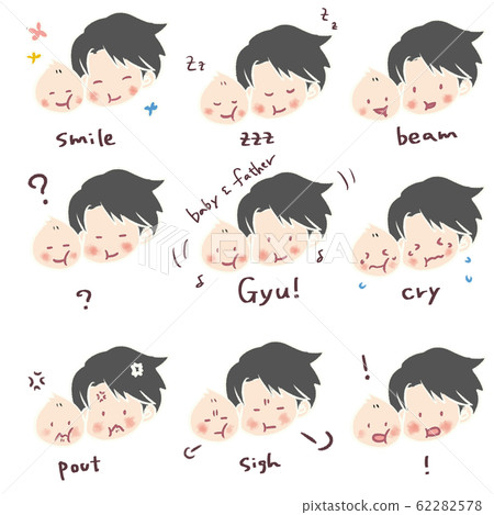 爸爸媽媽的gygyutto同步表達集(主線白色) 爸爸媽媽的gygyutto同步表達集(主線白色) 62282578