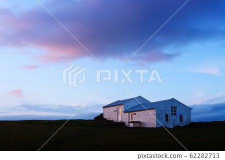 Small house of lighthouse keeper 62282713