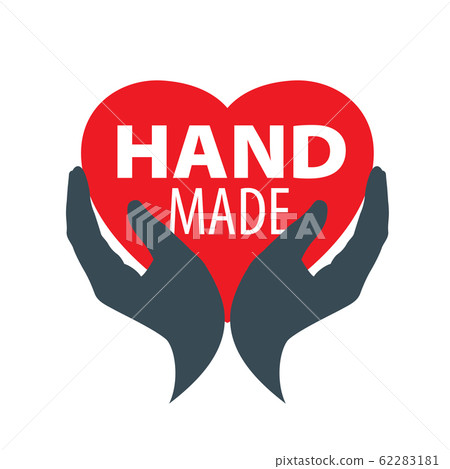 Vector icon handmade on a white background Vector icon handmade on a white background 62283181