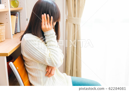 Headache women various headaches worries Headache women various headaches worries 62284081