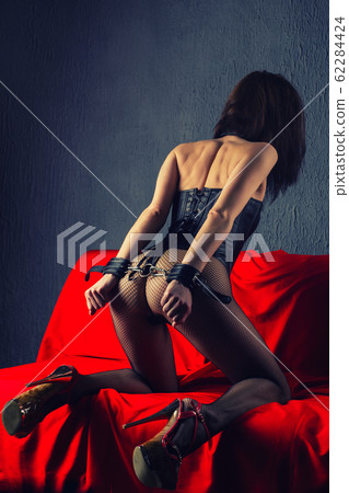 Adult sex games. Submissive girl in bondage Adult sex games. Submissive girl in bondage 62284424