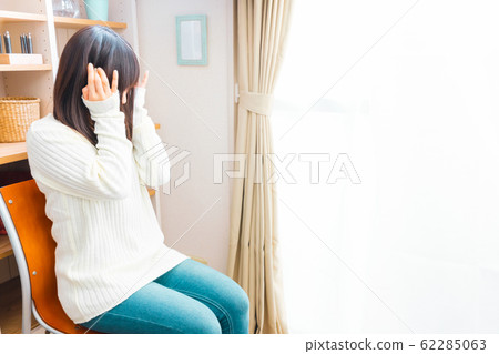 頭痛婦女各種頭痛擔心複製空間 62285063