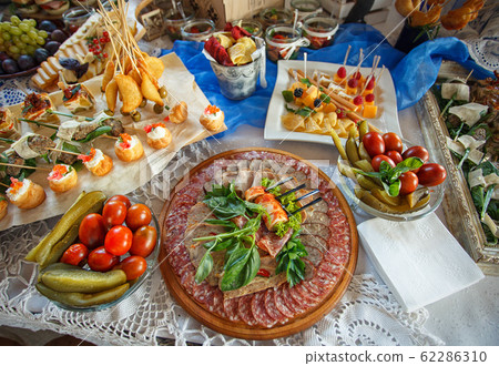 Variation different snacks. The beer snacks. Party 62286310