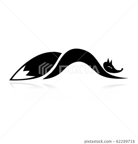 Fox silhouette for your design Fox silhouette for your design 62289718