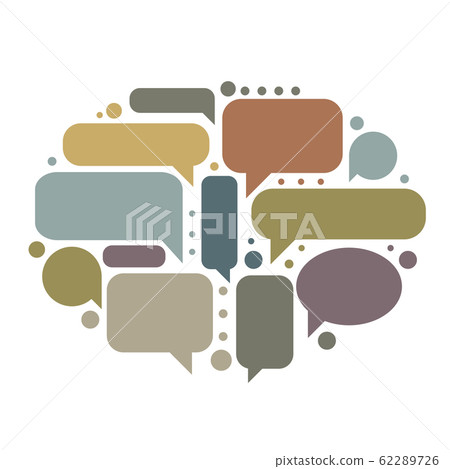 Cloud of frames with place for your text - Stock Illustration [62289726 ...