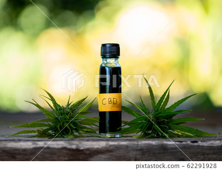 Cannabis CBD oil hemp products cannabis oil, CBD oil cannabis extract, Medical cannabis concept. 62291928