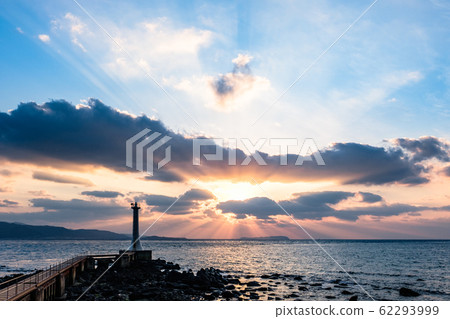 Sezenzaki Lighthouse (Evening view) 62293999