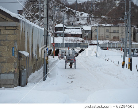 Otaru rickshaw winter tourism Otaru rickshaw winter tourism 62294505