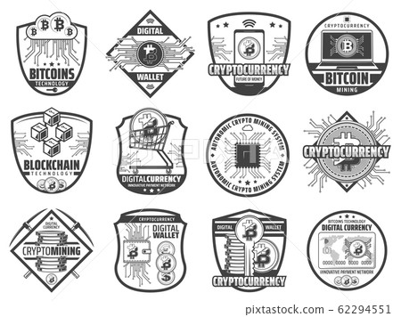 Bitcoin mining and blockchain. Cryptocurrency 62294551