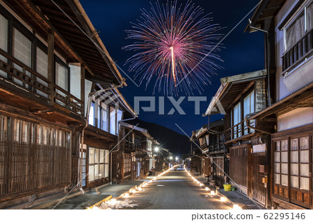 [長野縣]冬季Narai-juku-冰燭節煙花- 62295146