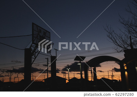 Basket goal, Ujiie Station, Sakura City, Tochigi Prefecture Basket goal, Ujiie Station, Sakura City, Tochigi Prefecture 62297280