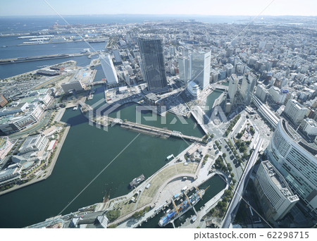 俯瞰橫濱市的日本橫濱城市景觀= 2020年2月9日 俯瞰橫濱市的日本橫濱城市景觀= 2020年2月9日 62298715