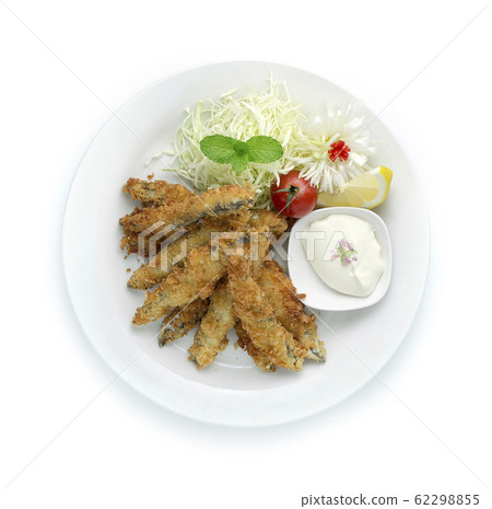 ShaShimo Deep Fried (Egg Fish Fried) Served Cream ShaShimo Deep Fried (Egg Fish Fried) Served Cream 62298855