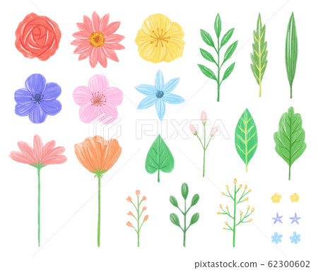 Acrylic style flower frame 62300602