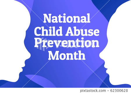 National Child Abuse Prevention Month. April.... - 스톡일러스트 [62300628 ...