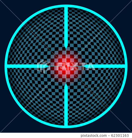 Crosshair with a red sight Crosshair with a red sight 62301163