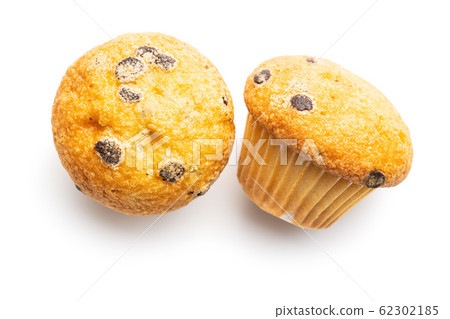 Sweet muffins. Cupcakes with chocolate. Sweet muffins. Cupcakes with chocolate. 62302185