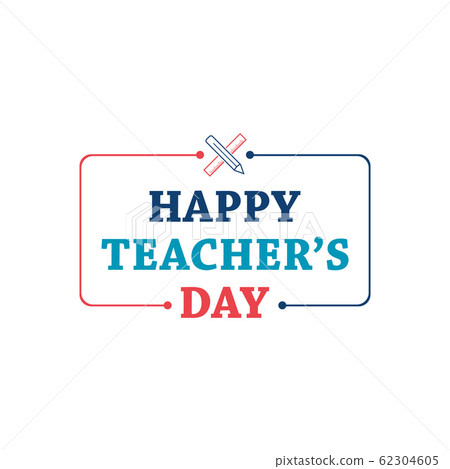 Happy Teachers Day Vector Typography Stock Illustration 62304605 Pixta Happy Teachers Day Vector Typography Stock Illustration 62304605 Pixta