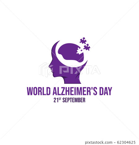 World Alzheimer's Day vector icon illustration 62304625