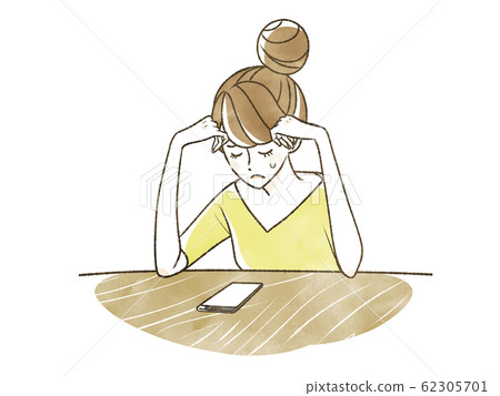 困擾女性的智能手機 困擾女性的智能手機 62305701