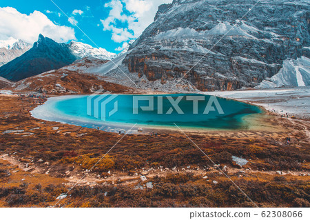Milk lake at Doacheng Yading National park, Milk lake at Doacheng Yading National park, 62308066