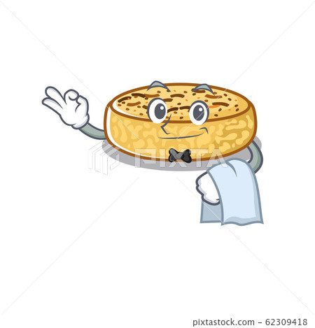 Sweet crumpets Character working as a Waiter 62309418