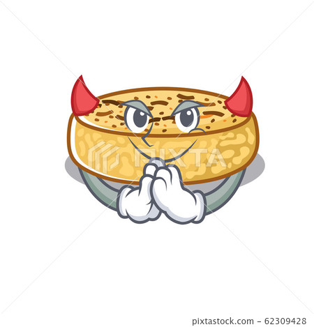 Devil crumpets Cartoon with the character design 62309428