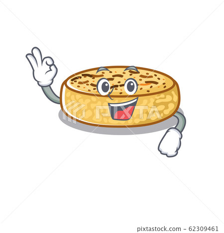 A funny picture of crumpets making an Okay gesture 62309461