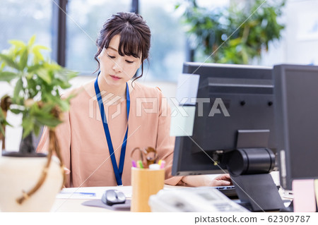 Female Business Deskwork Female Business Deskwork 62309787