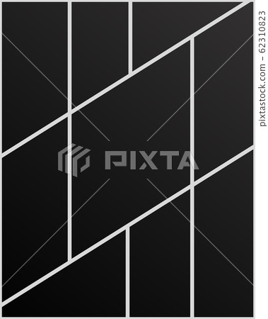 Vector empty collage board nine images, photos Vector empty collage board nine images, photos 62310823