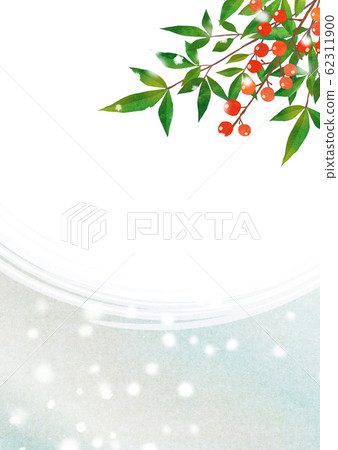 Winter background material 62311900