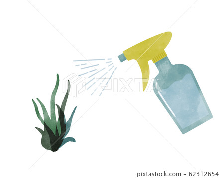 通過噴霧給空中植物澆水 62312654