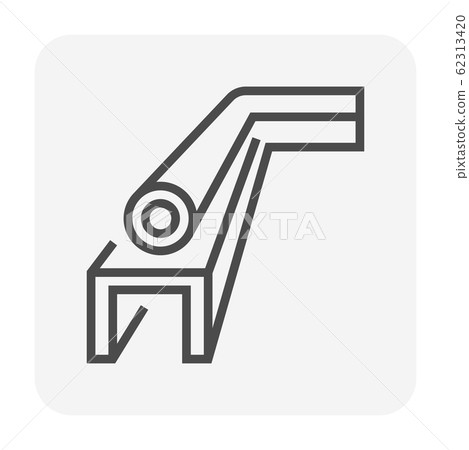 pipeline construction icon 62313420