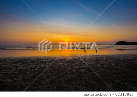 Thailand, Sunset, Lake, Sky, Dawn Thailand, Sunset, Lake, Sky, Dawn 62313955