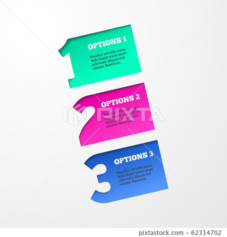 Vector 3d Progress background 62314702