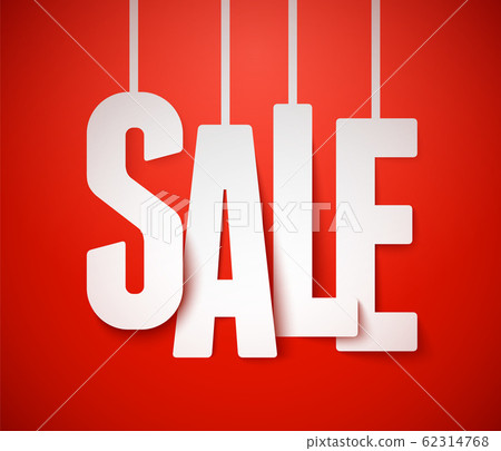 Sale paper. Vector. 62314768
