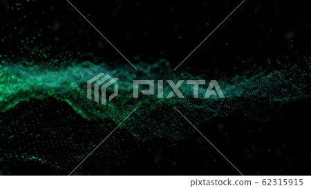 Plexus of abstract glow dots 62315915