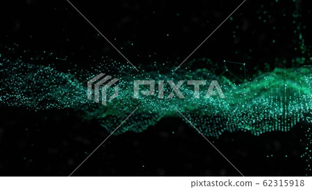 Plexus of abstract glow dots 62315918