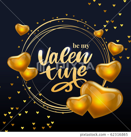 Valentine poster, card, label, banner letter Valentine poster, card, label, banner letter 62316865