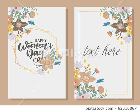 8 march. Happy Woman's Day Vector congratulation 8 march. Happy Woman's Day Vector congratulation 62316867